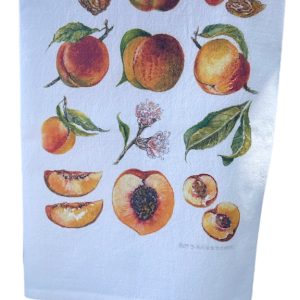 Peach Tea Towel 27″ x 27″